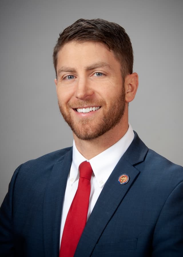 Rep. Riordan T. McClain headshot