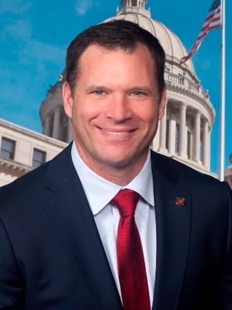 Sen. Chris Johnson headshot