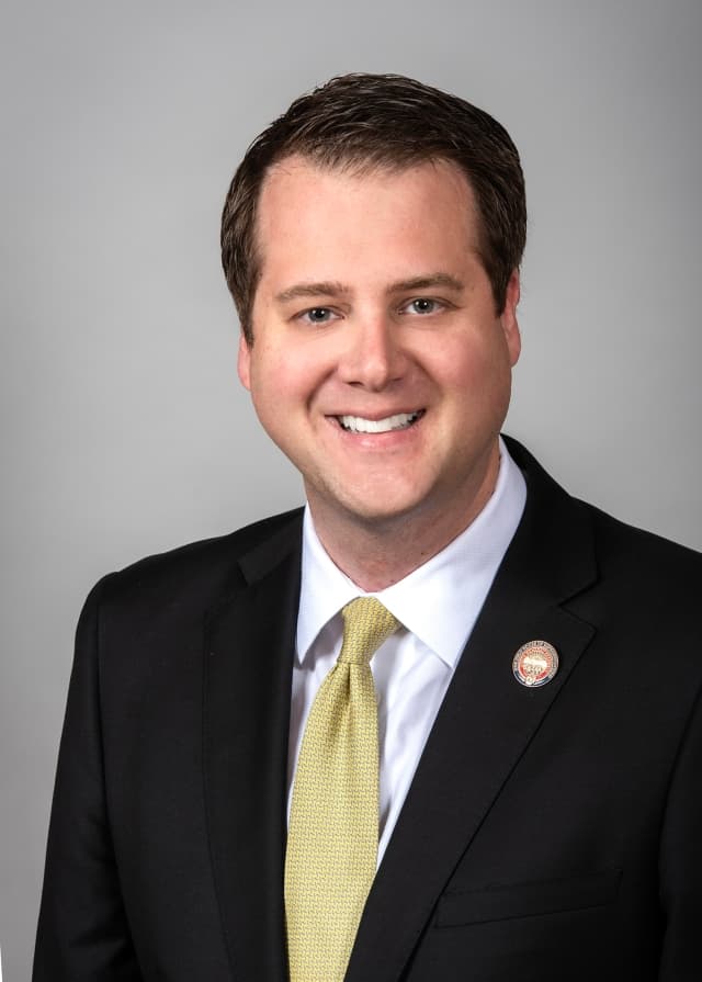 Rep. Derek Merrin headshot