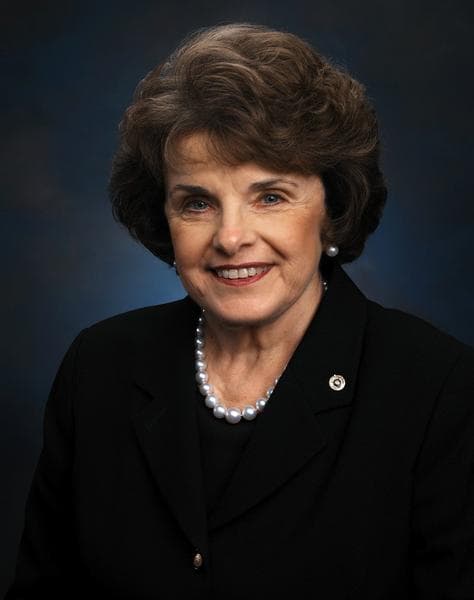 Sen. Dianne Feinstein headshot