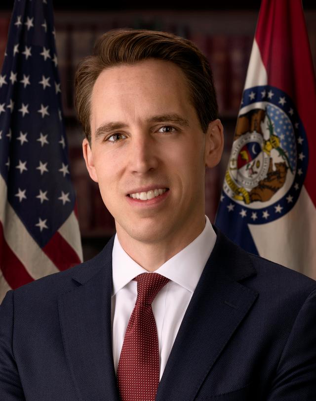 Sen. Joshua Hawley headshot